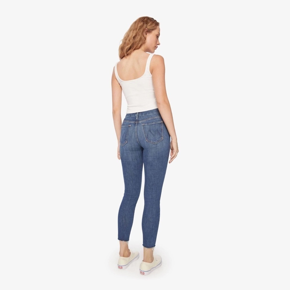 Mother Denim The Looker Ankle Fray, Girl Crush, As Seen On Martha Hunt